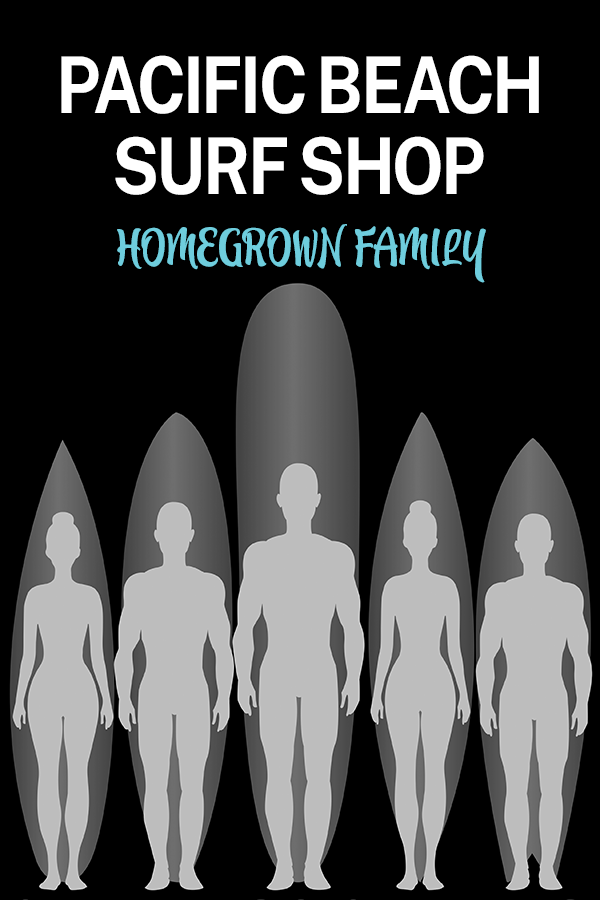 Pacific Beach Surf Shop is San Diego Surfing Hall of Fame inducted.