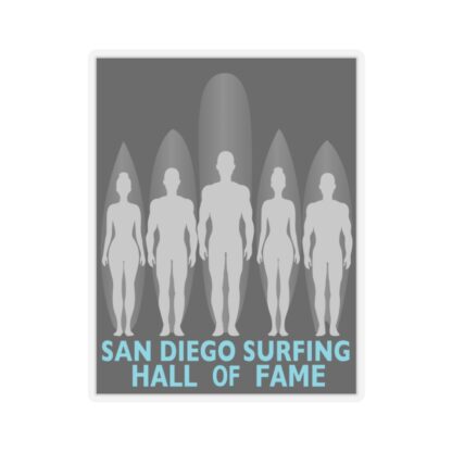 San Diego Surfing Hall of Fame Kiss-Cut Stickers