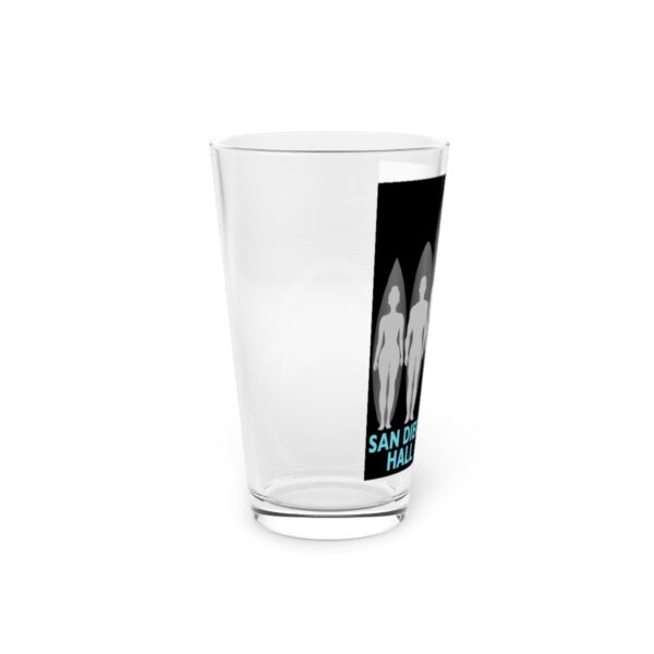 San Diego Surfing Hall of Fame Pint Glass, 16oz - Image 2