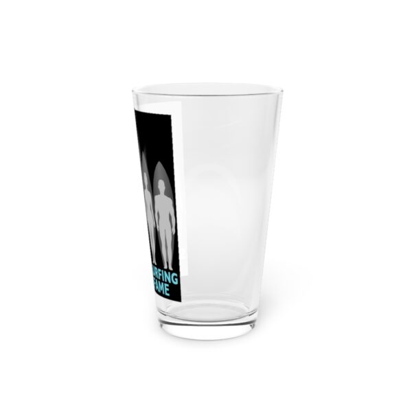 San Diego Surfing Hall of Fame Pint Glass, 16oz - Image 3