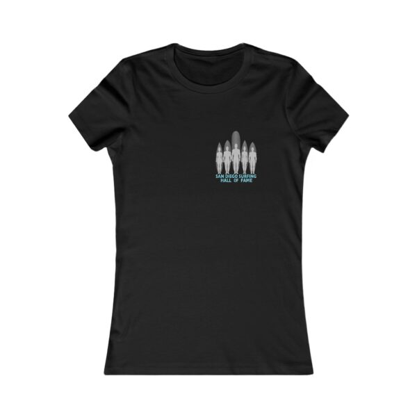 San Diego Surfing Hall of Fame Women's Favorite Tee - Image 3