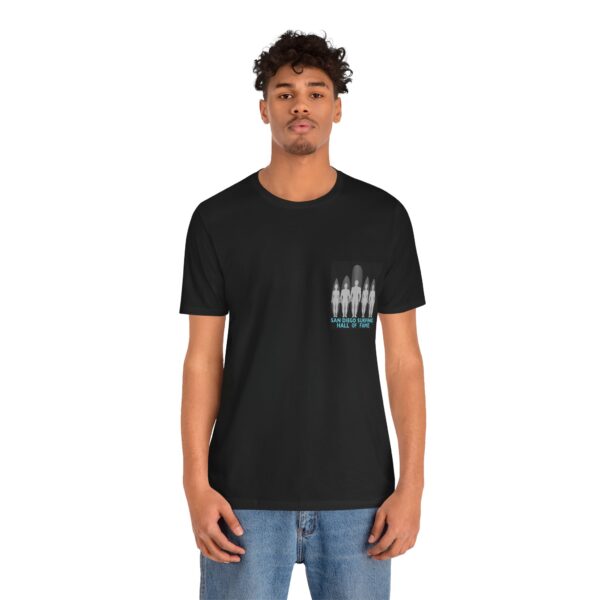 San Diego Surfing Hall of Fame Unisex Jersey Short Sleeve Tee - Image 8