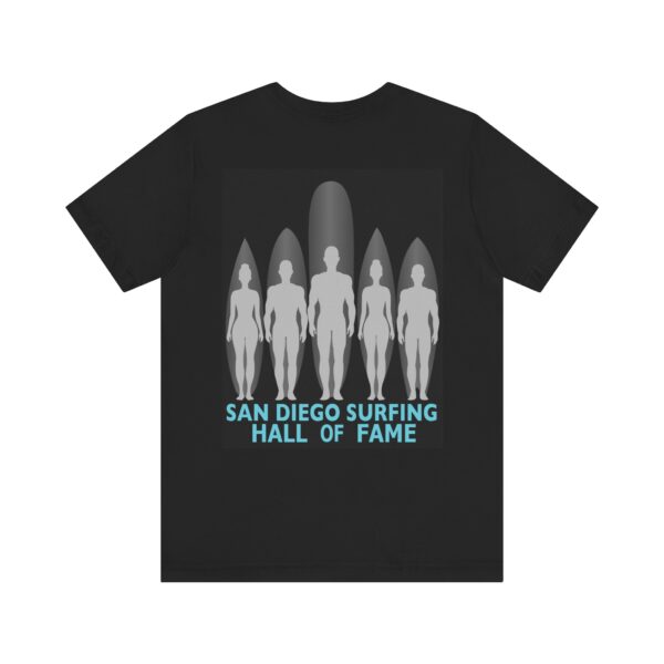 San Diego Surfing Hall of Fame Unisex Jersey Short Sleeve Tee - Image 6