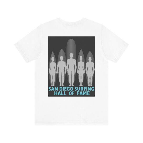 San Diego Surfing Hall of Fame Unisex Jersey Short Sleeve Tee - Image 2