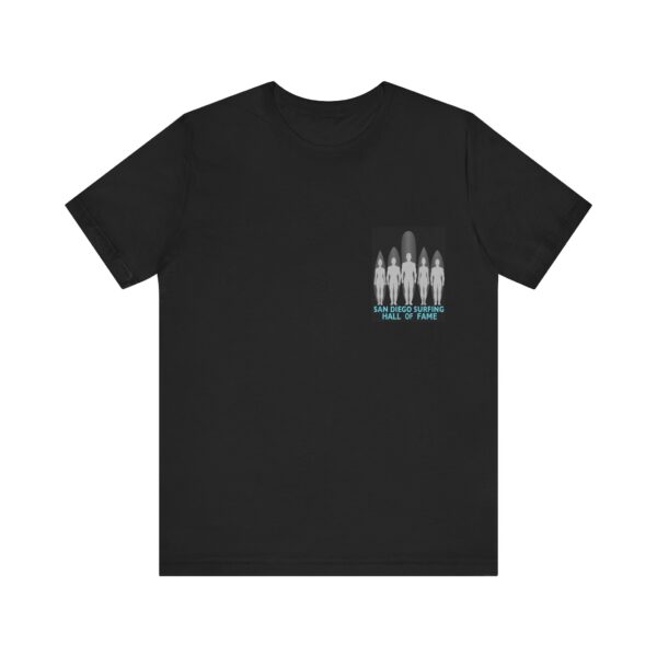 San Diego Surfing Hall of Fame Unisex Jersey Short Sleeve Tee - Image 5