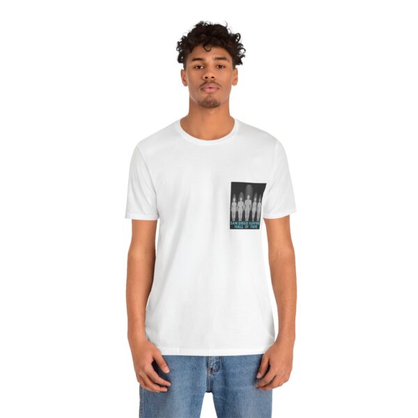 San Diego Surfing Hall of Fame Unisex Jersey Short Sleeve Tee - Image 4