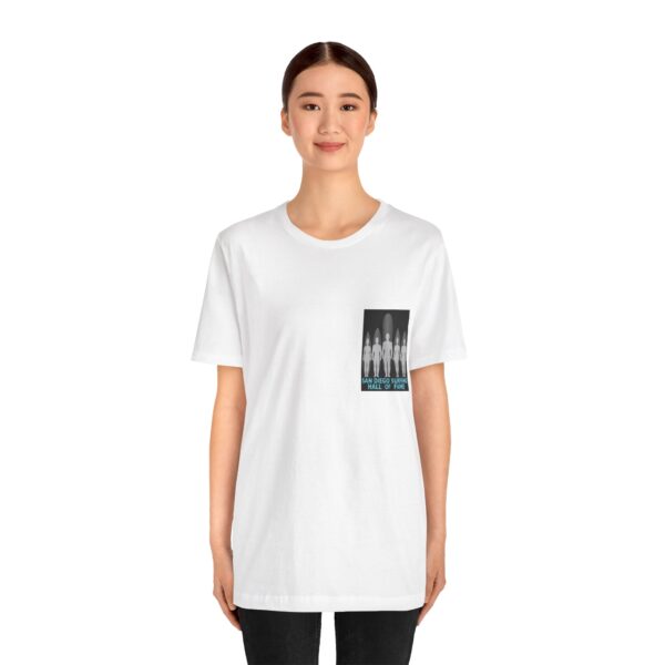 San Diego Surfing Hall of Fame Unisex Jersey Short Sleeve Tee - Image 3