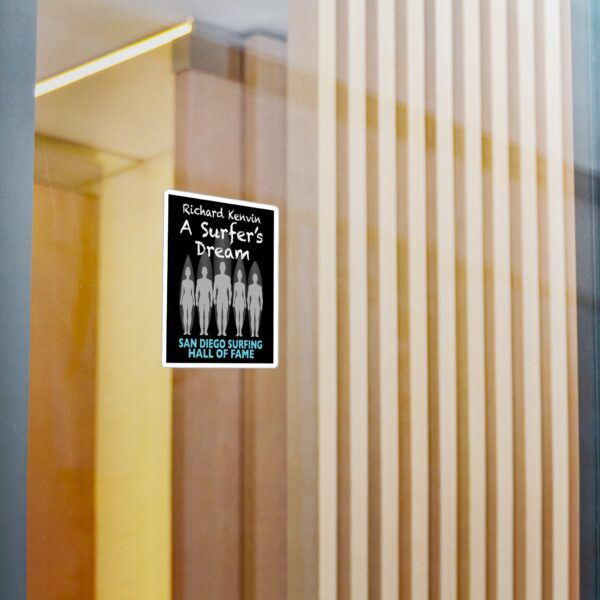 Decal Richard Kelvin San Diego Surfing Hall of Fame - A Surfer's Dream Design - Image 2