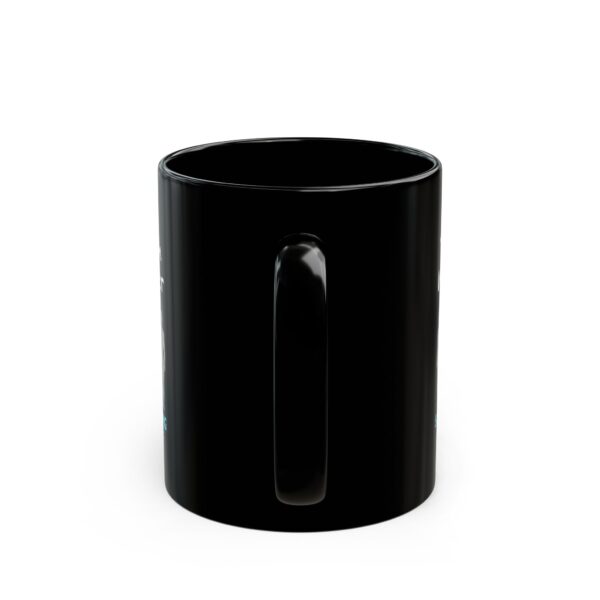 Black Mug Steve Lis San Diego Surfing Hall of Fame - Fish Whisperer Design - Image 4
