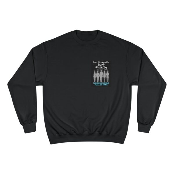 Champion Sweatshirt Doc Paskowitz San Diego Surfing Hall of Fame - Surf Family Design