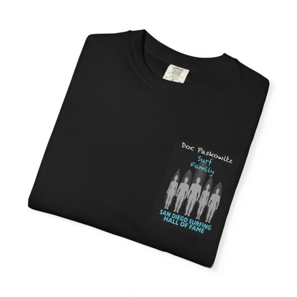 T-Shirt Doc Paskowitz San Diego Surfing Hall of Fame - Surf Family Design - Image 3