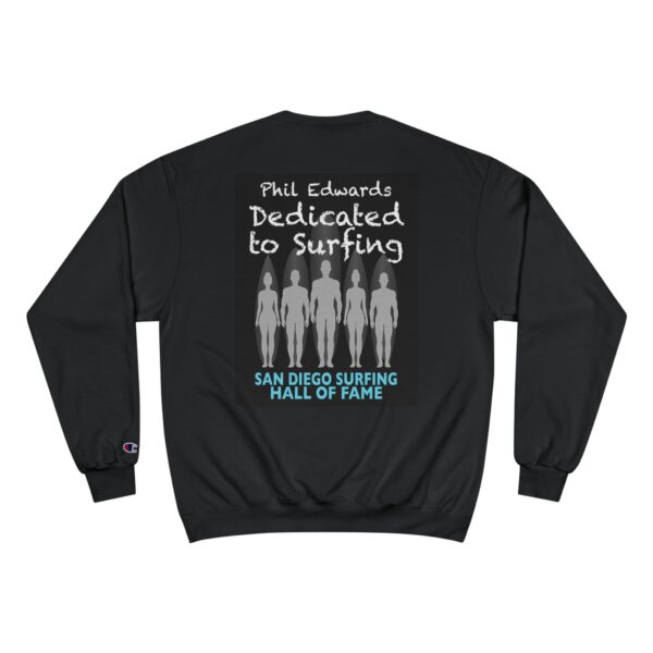Champion Sweatshirt Phil Edwards San Diego Surfing Hall of Fame - Dedicated to Surfing