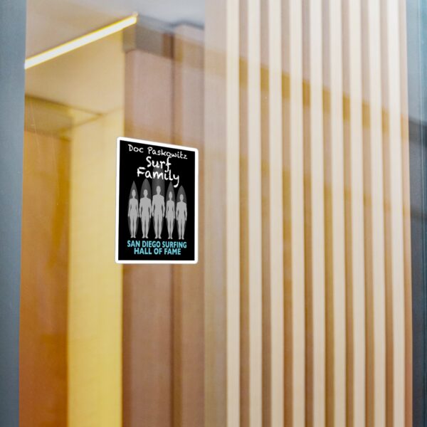 Decal Doc Paskowitz San Diego Surfing Hall of Fame - Surf Family Design - Image 2