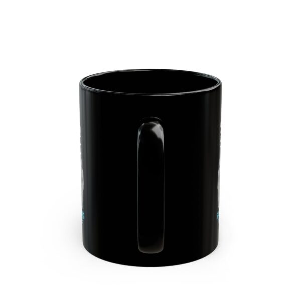 Black Mug Bill Caster San Diego Surfing Hall of Fame - Shaping the Way Design - Image 4