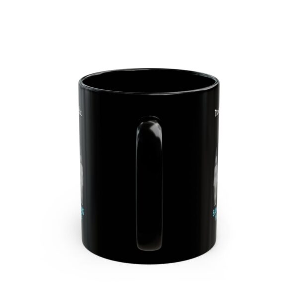 Black Mug Doc Paskowitz San Diego Surfing Hall of Fame - Surf Family Design - Image 4