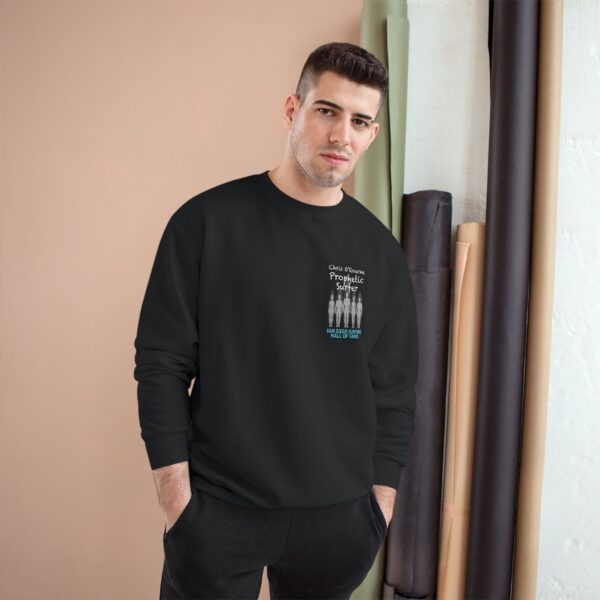 Champion Sweatshirt Chris O'Rourke San Diego Surfing Hall of Fame - Prophetic Surfer Design - Image 3