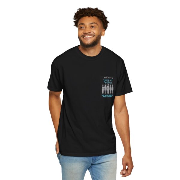 T-Shirt Jeff Divine San Diego Surfing Hall of Fame - Spirit of Surfing Design - Image 6