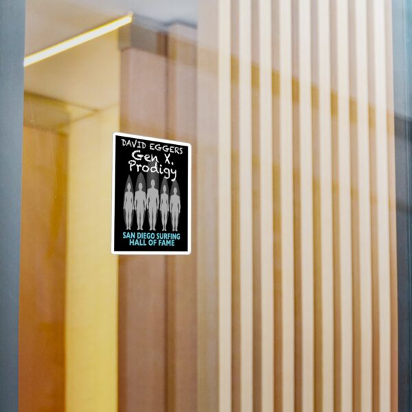 Decal David Eggers San Diego Surfing Hall of Fame - Gen X Prodigy Design - Image 2