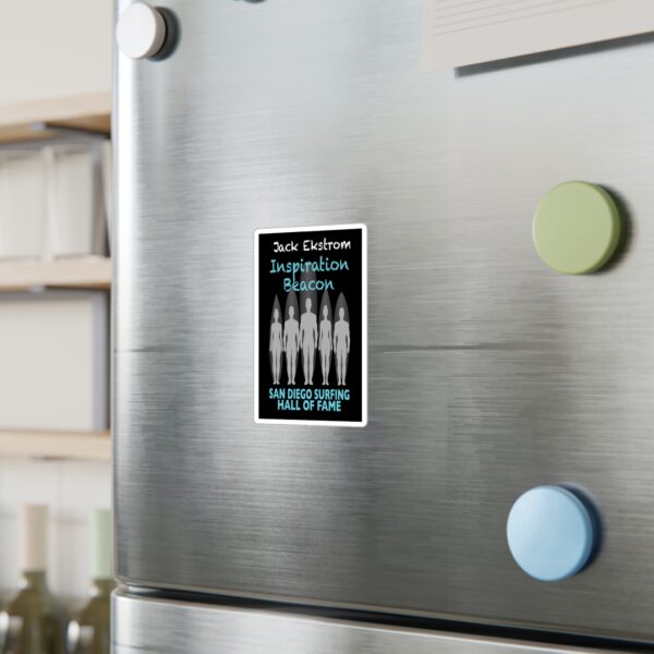 Decal Jack Ekstrom San Diego Surfing Hall of Fame - Inspiration Beacon Design - Image 3