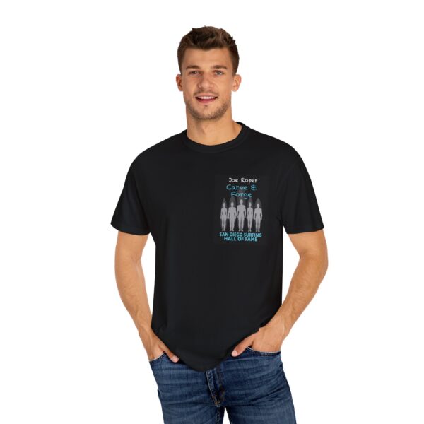 T-Shirt Joe Roper San Diego Surfing Hall of Fame - Carve & Forge Design - Image 4