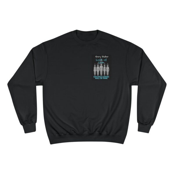 Champion Sweatshirt Gary Stuber San Diego Surfing Hall of Fame - Master Craftsman Design