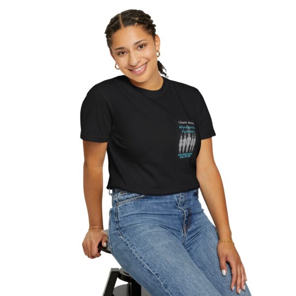 T-Shirt Chuck Hasley San Diego Surfing Hall of Fame.- Windansea Visonary Design - Image 5