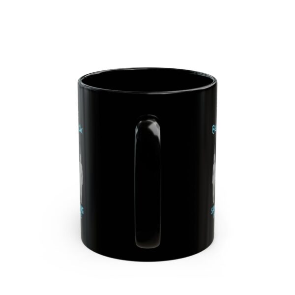 Black Mug Don Okey San Diego Surfing Hall of Fame - Beach Shack Life Design - Image 4
