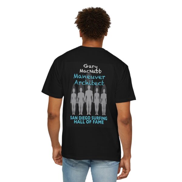 T-Shirt Gary MacNabb San Diego Surfing Hall of Fame - Maneuver Architect Design - Image 7