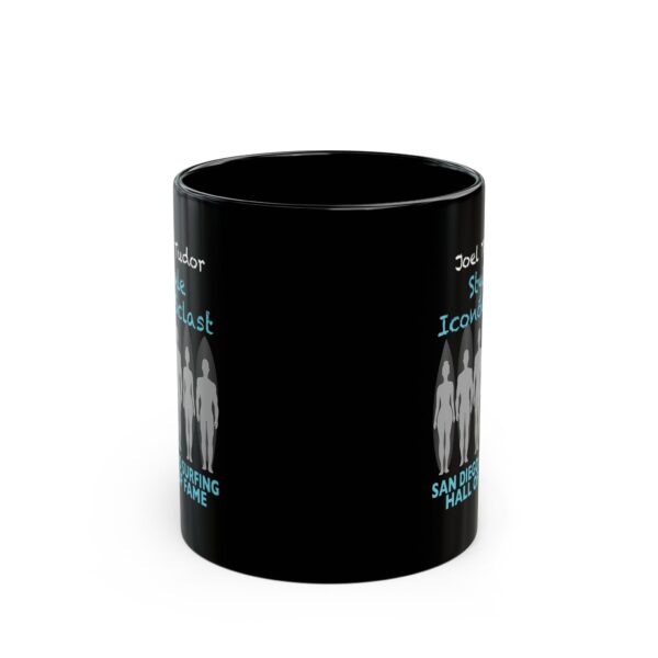 Black Mug Joel Tudor San Diego Surfing Hall of Fame - Style Iconoclast - Image 2