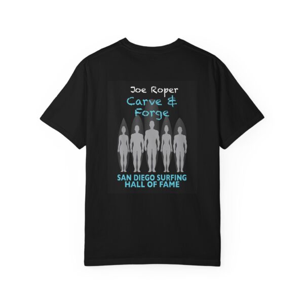 T-Shirt Joe Roper San Diego Surfing Hall of Fame - Carve & Forge Design - Image 2