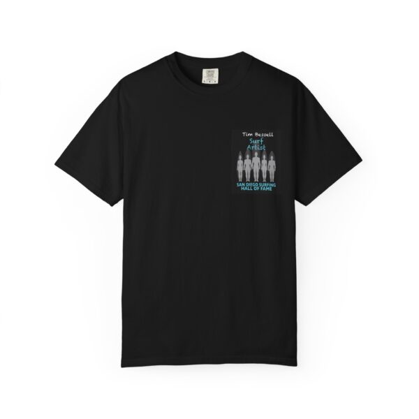 T-Shirt Tim Bessell San Diego Surfing Hall of Fame - Surf Artist Design - Image 2
