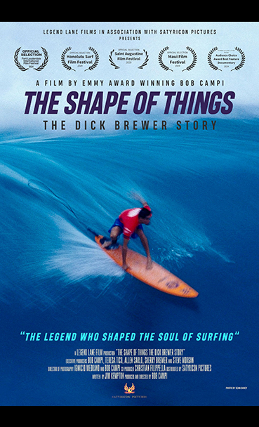 The Shape of Things, The Dick Brewer Story Event in Oceanside Wed. Sept. 3rd